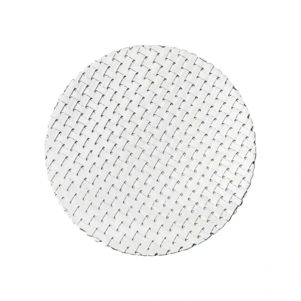 Souelle - Basketweave Clear, Dinner Plate 11 In - cozylivehome.com | we sell a wide range of comfortable household items* Shop All