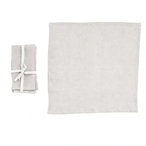 Square Stonewashed Linen Napkin Set-4 - cozylivehome.com | we sell a wide range of comfortable household items* Shop All