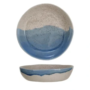 Stoneware Bowl, Reactive Crackle Glaze 8.5" - cozylivehome.com | we sell a wide range of comfortable household items* Shop All