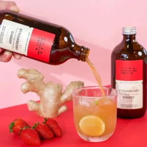 Strawberry Ginder Soda Syrup - cozylivehome.com | we sell a wide range of comfortable household items* Shop All