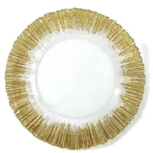 Shop All^31113 SUNBURST GOLD Charger - cozylivehome.com | we sell a wide range of comfortable household items