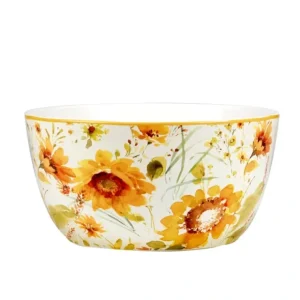 28785 Sunflowers Forever Deep Bowl 11in X 5.5in - cozylivehome.com | we sell a wide range of comfortable household items* Giftware