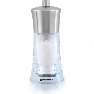 Swissmar Torre Acrylic Salt Mill w/ Stainless steel 6" - cozylivehome.com | we sell a wide range of comfortable household items* Shop All