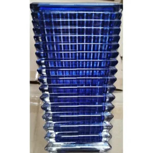 TAJ Designs Crystal Square Vase Cobalt - cozylivehome.com | we sell a wide range of comfortable household items* Giftware