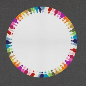 Tassels Multi-Color Charger - cozylivehome.com | we sell a wide range of comfortable household items* Shop All