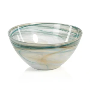 TK-122 Lagoon Alabaster Glass Bowl - Small - cozylivehome.com | we sell a wide range of comfortable household items* Giftware