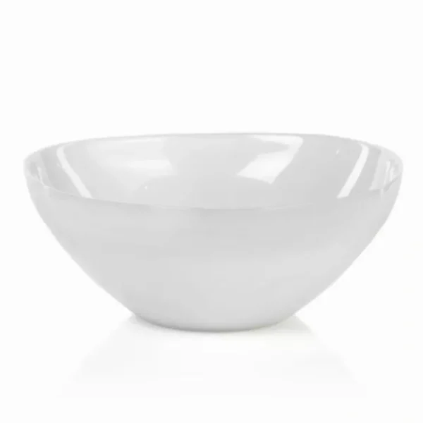 TK-125 Large Monte Carlo Alabaster Glass Bowl-White - cozylivehome.com | we sell a wide range of comfortable household items* Giftware