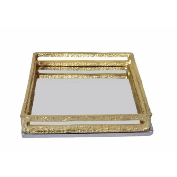 TPNH2028 Square Napkin Holder with Gold Loop Design - cozylivehome.com | we sell a wide range of comfortable household items* Shop All