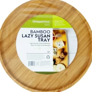 TURNTABLE-BAMBOO-11" EASY CLEAN - cozylivehome.com | we sell a wide range of comfortable household items* Shop All
