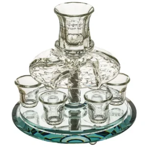 UK49495 Crystal Wine Divider 33*25 cm with 6 Small - cozylivehome.com | we sell a wide range of comfortable household items* Giftware