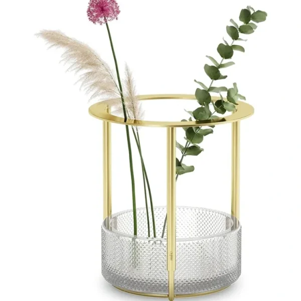 Umbra Tesora Adjustable Vase, Brass - cozylivehome.com | we sell a wide range of comfortable household items* Shop All