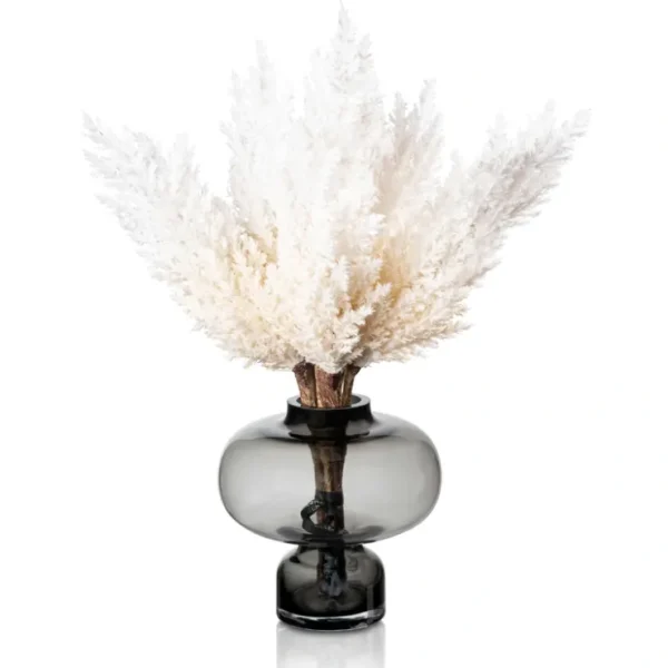 VAF-T-SG-TA Vase FLower - Tall - Smoked Grey Tan - cozylivehome.com | we sell a wide range of comfortable household items* Giftware