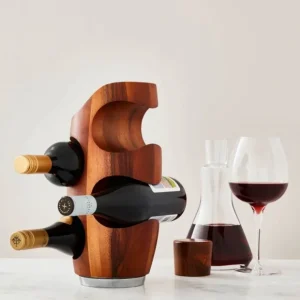 Vie Wine Rack, 6" D. X 13" H - cozylivehome.com | we sell a wide range of comfortable household items* Giftware