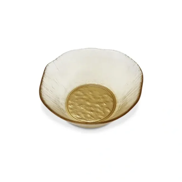 VSB4892 Gold Soup Bowl Organic Shaped - cozylivehome.com | we sell a wide range of comfortable household items* Giftware