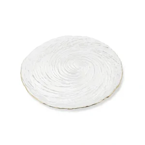 VSP3953 Glass Salad Plates with Gold Rim - cozylivehome.com | we sell a wide range of comfortable household items* Giftware