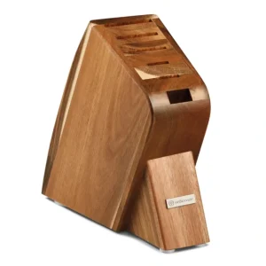 WUSTHOF 6-SLOT STUDIO BLOCK, ACACIA - cozylivehome.com | we sell a wide range of comfortable household items* Shop All